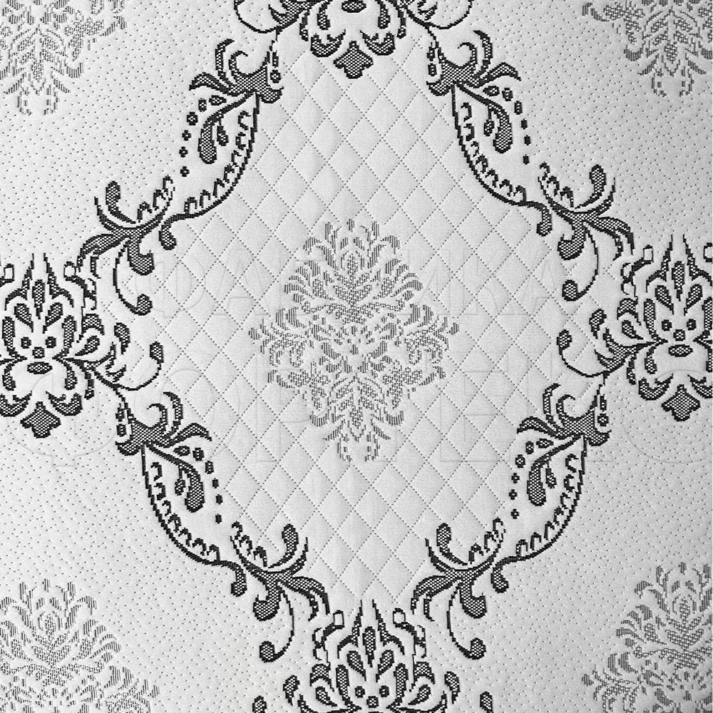 Трикотаж Фабрики Матрасная ткань X3478 black-white FS купить ОПТОМ Фортекс