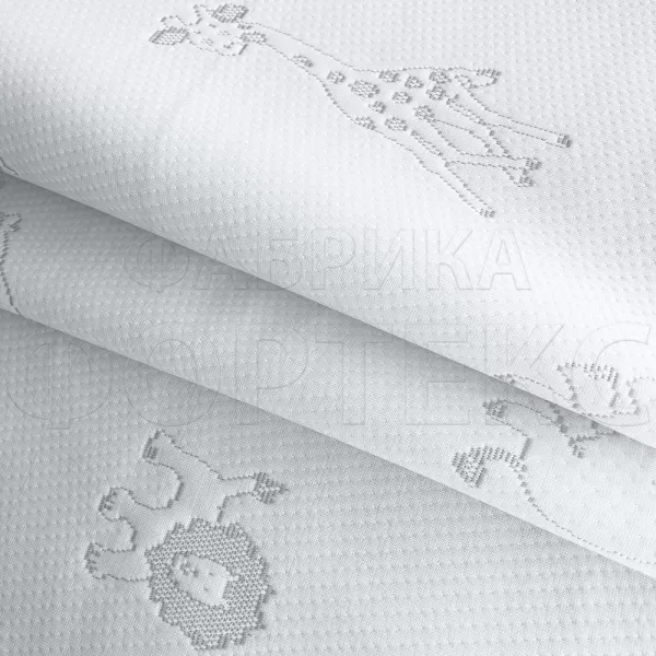 Трикотаж Фабрики Матрасная ткань ST 05-2-0-180 silver FS купить ОПТОМ Фортекс