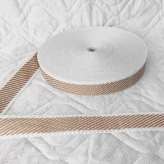 Лента окантовочная цветная A-Ос 7.2 темно-бежевая оптом