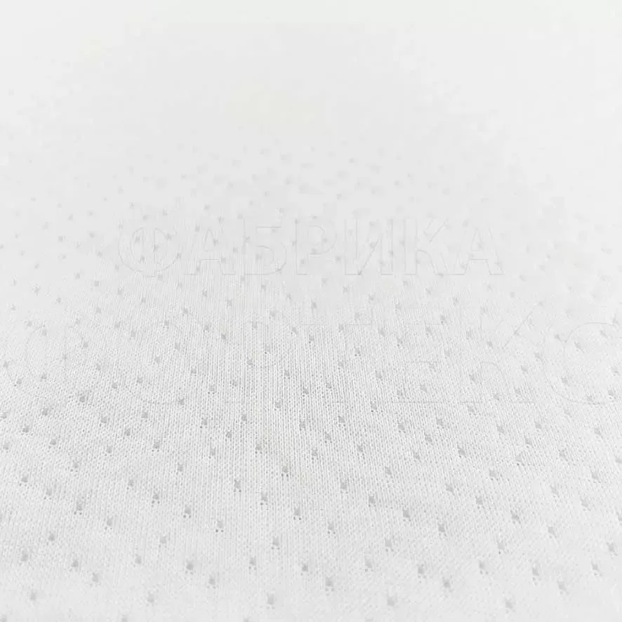 Матрасные комплектующие Матрасные ткани Трикотаж Матрасная ткань Точки хаос O215 белый купить ОПТОМ Фортекс