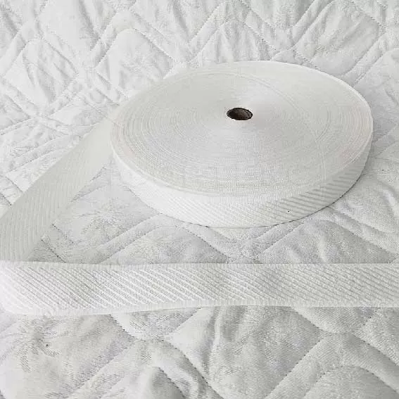 Лента окантовочная блестящая А-Ос белая