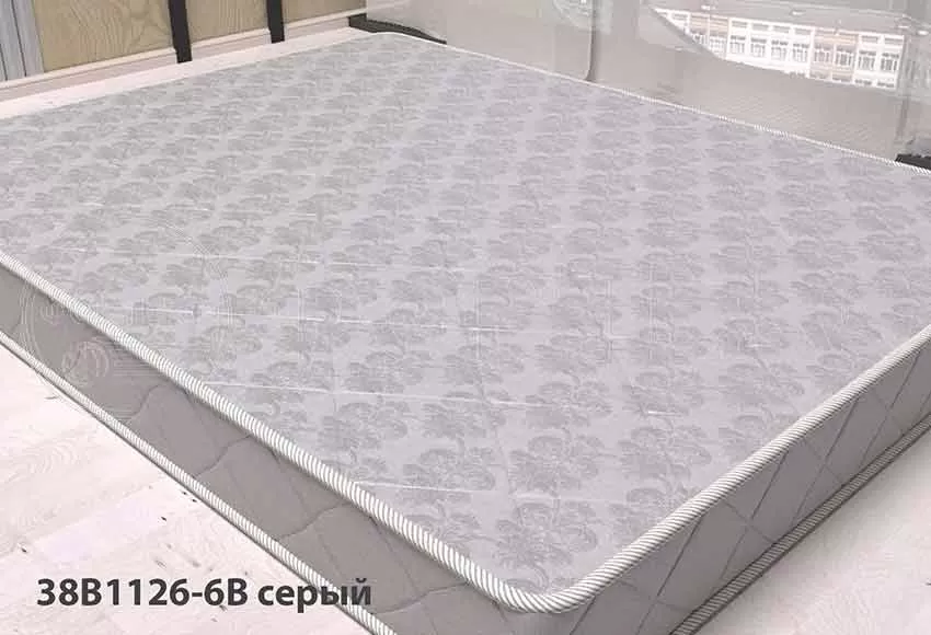 Ткань жаккард полиэстер для матраса 38B1126-6B серый