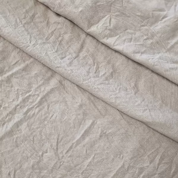 Микрофибра мятая 5JG-Cristal Gray 13-3801 C светло-серая