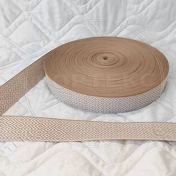 Лента окантовочная цветная А-РP 7.2 темно-бежевая