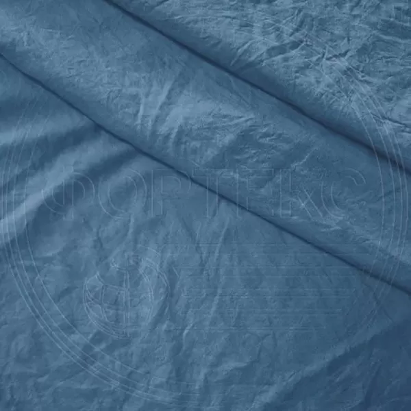 Микрофибра мятая 5BJ-Moonlight Blue 18-4027 C синего цвета