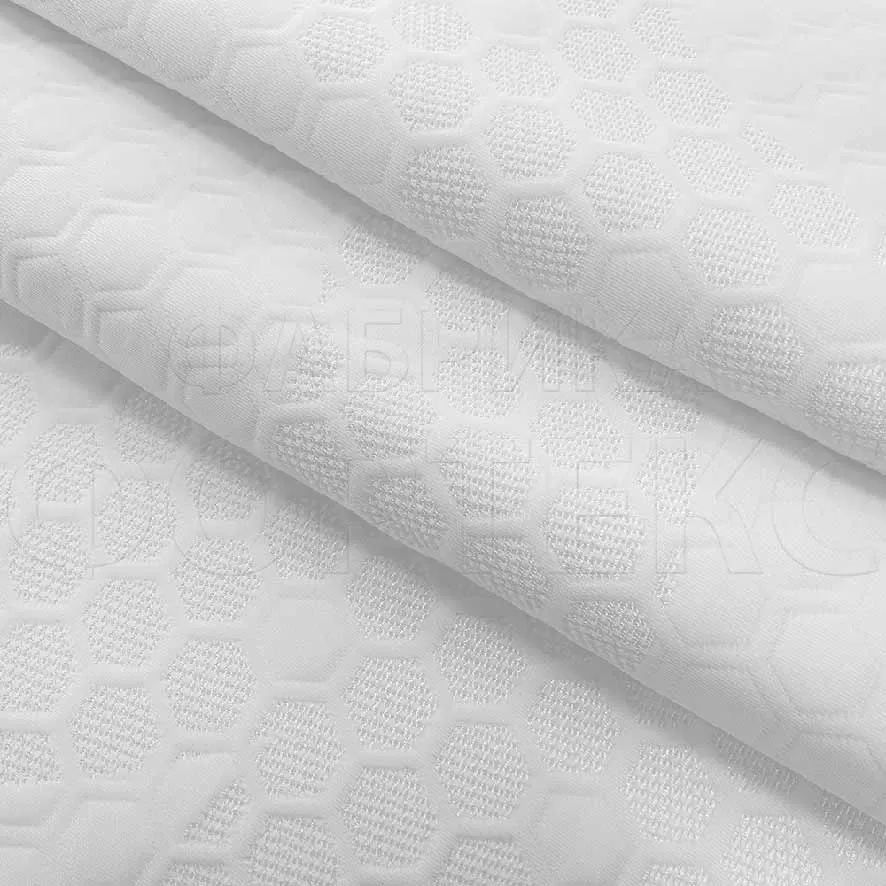 Трикотаж Фабрики Матрасная ткань ST 060-S White-P-260 FS купить ОПТОМ Фортекс