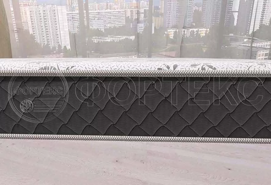 Стёжка бурлетная Узор № 46, вид на матрасе