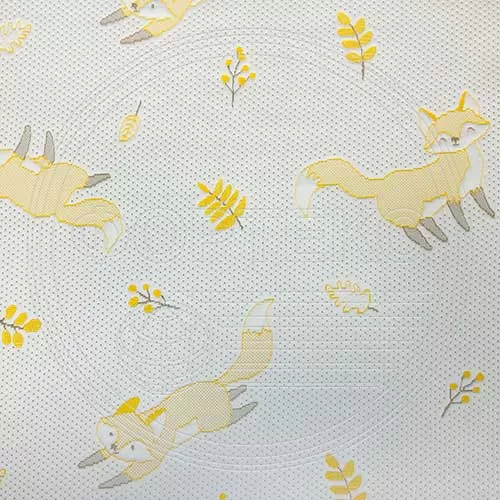 Трикотажное полотно FRTX 25 030 Лиса матрасная ткань оптом