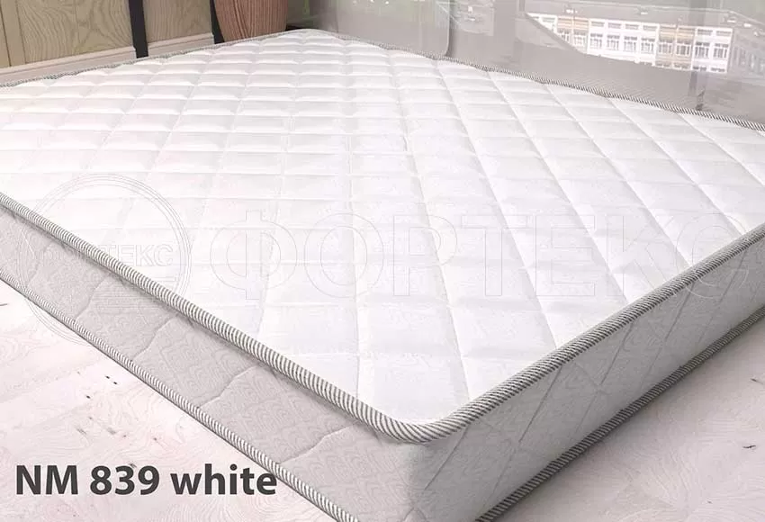Ткань жаккард полиэстер для матраса NM 839 white
