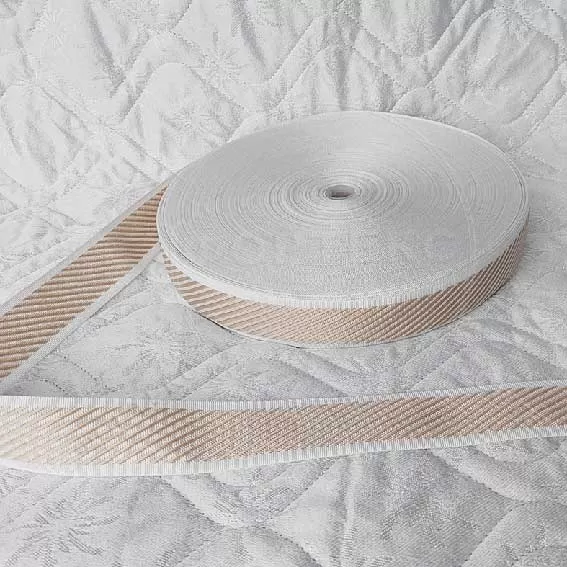 Лента окантовочная цветная A-Ос 7.1 светло-бежевая оптом