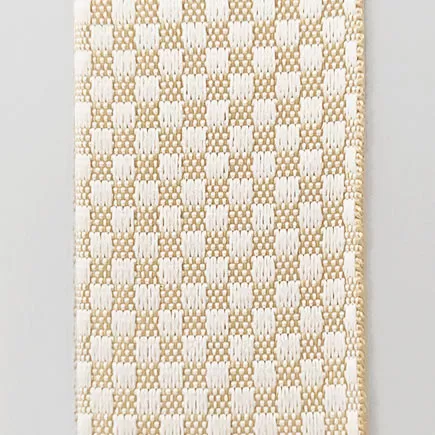 Лента окантовочная цветная АШ, шахматы 6.4 золотая