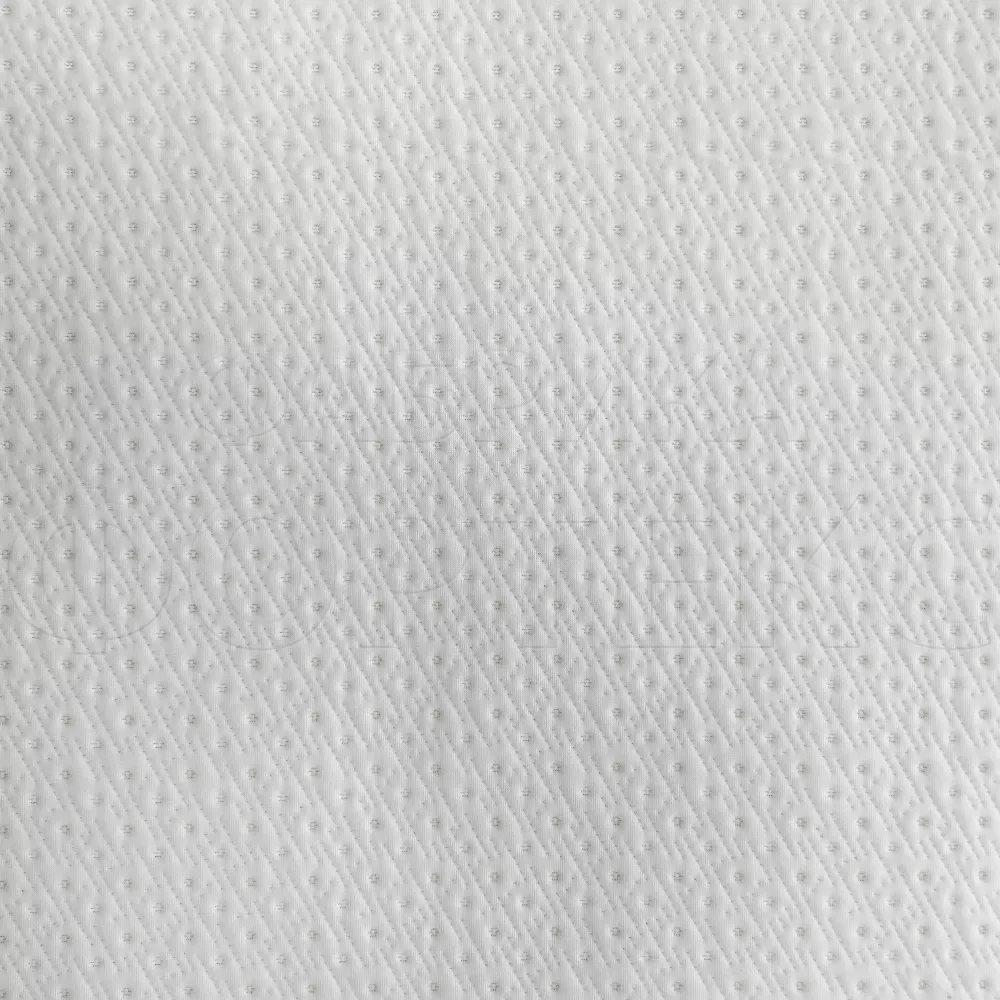 Матрасные комплектующие Матрасные ткани Трикотаж Матрасная ткань Точки X117 серый купить ОПТОМ Фортекс