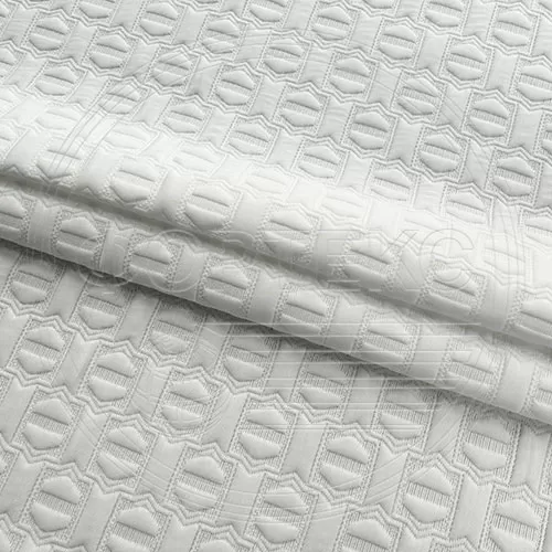 Трикотаж Фабрики Матрасная ткань ST 085-40 White-C FS купить ОПТОМ Фортекс