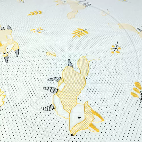 Трикотажное полотно FRTX 25 030.1 Лиса для производства матрасов