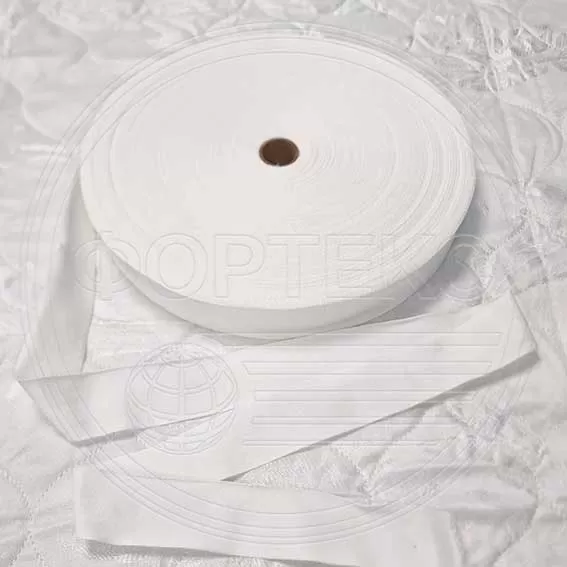 Лента окантовочная простая АА белая