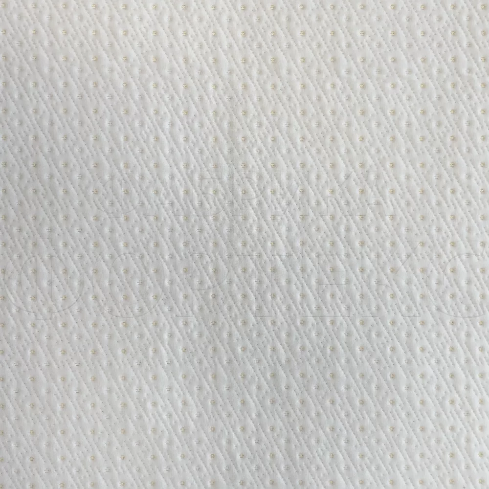 Матрасные комплектующие Матрасные ткани Трикотаж Матрасная ткань Точки X117 золотой купить ОПТОМ Фортекс