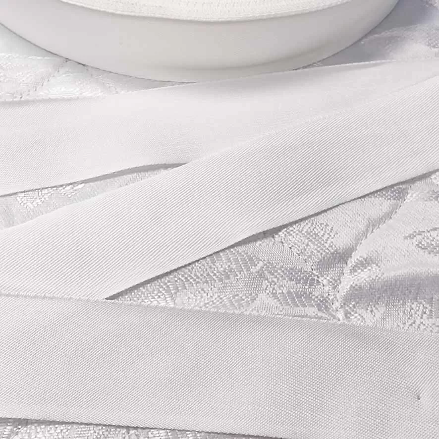 Лента окантовочная простая АА белая матовая