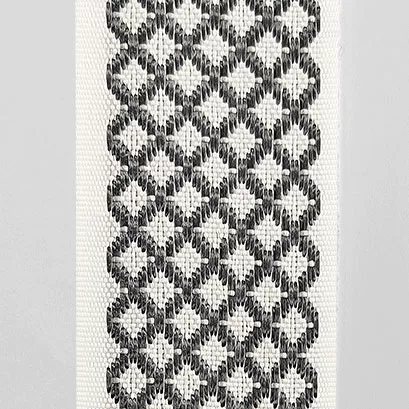 Лента окантовочная цветная AР ромб 9.2 темно-серая