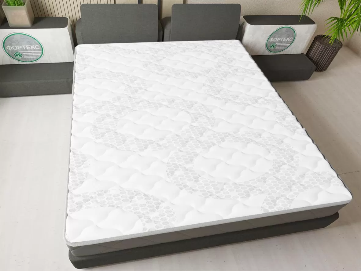 Трикотаж Фабрики Матрасная ткань ST 060-S White-P-260 FS купить ОПТОМ Фортекс