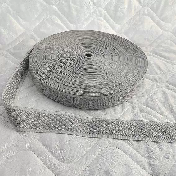 Лента окантовочная цветная AР-Ут ромб 9.1 серая оптом