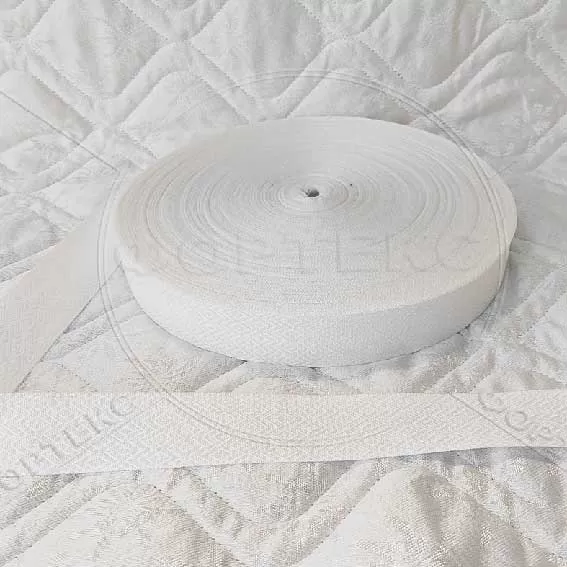 Лента окантовочная блестящая А-PP белая