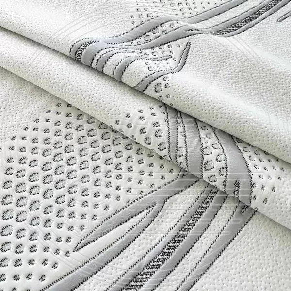 Трикотажное полотно ST 082-38 Black/Grey 9.2/ Blue 3.2 FS