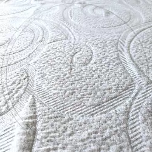 Трикотаж Фабрики Матрасная ткань ST 108-31 CL M Beige 7.2 / S White-Li FS купить ОПТОМ Фортекс