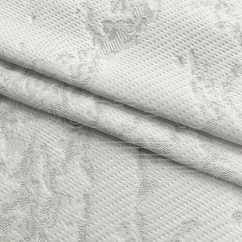 Трикотаж Фабрики Матрасная ткань ST 089-38 Silver 2.4/White-V FS купить ОПТОМ Фортекс
