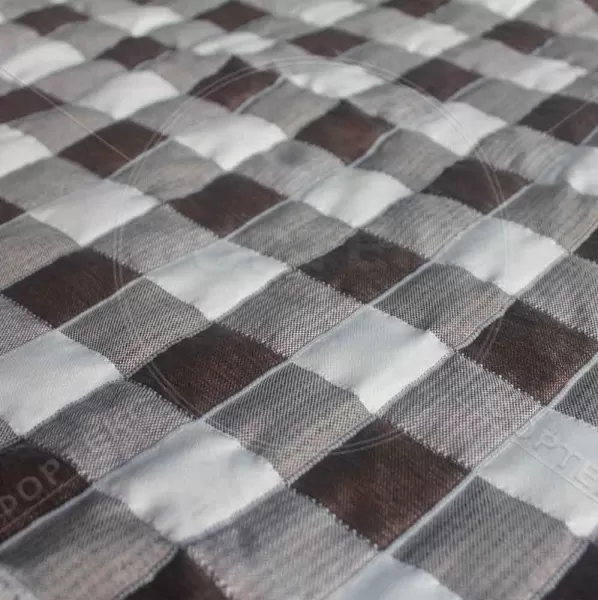 Матрасная ткань Z19149 BROWN border