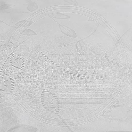 Матрасная ткань BF2016-22-4 leaves white