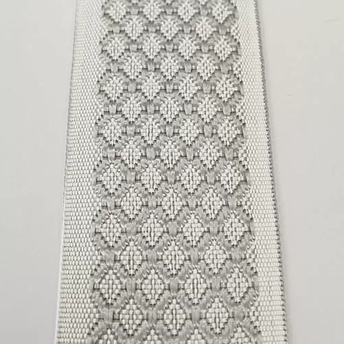 Лента окантовочная цветная AР-Ут ромб 9.1 серая