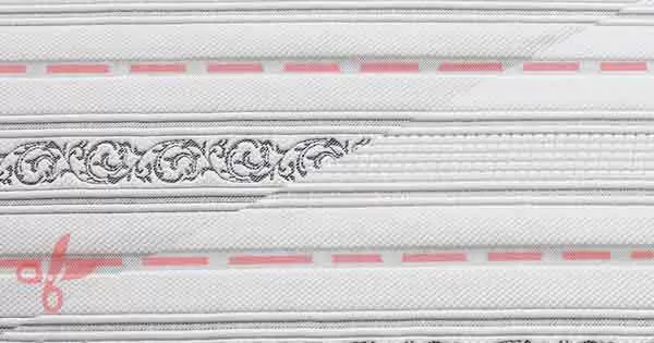 Ткань жаккард полиэстер 80605 2 bord9 white-grey