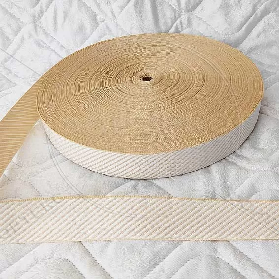 Лента окантовочная цветная БС-Ут 6.4 золотая оптом