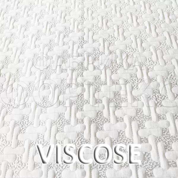 Трикотаж Х3919-28 Silver/White-V FS бело-серебристый геометрический узор