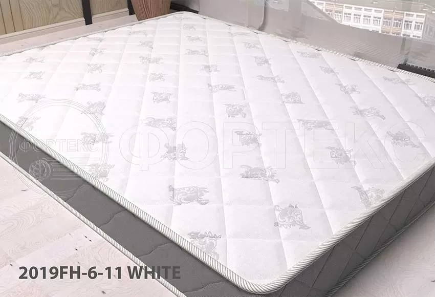 Ткань жаккард полиэстер для матраса 2019FH-6-11 white