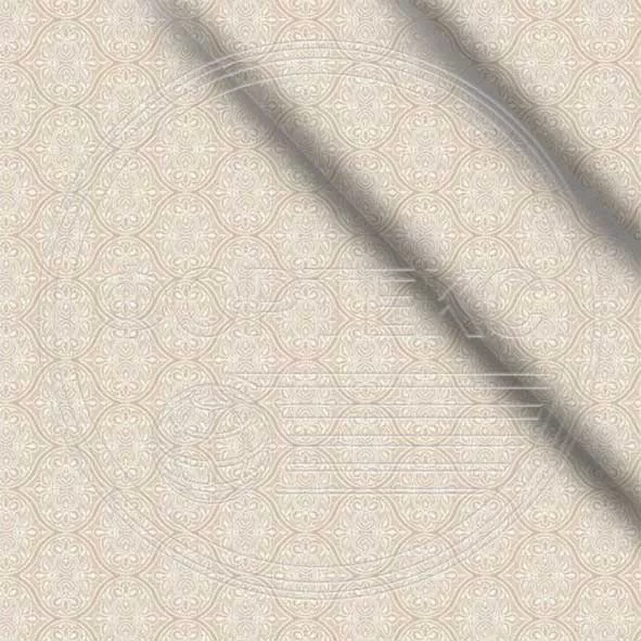 Ткань Тик хлопок набивной 39-6649 beige бежевый, дамасский узор