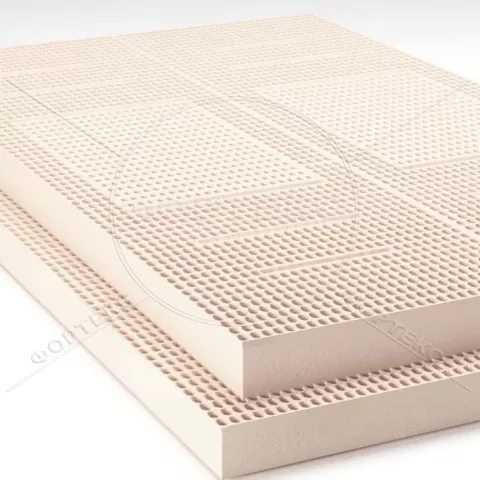 Латекс монолит 7-ми зональный в листах для матрасов