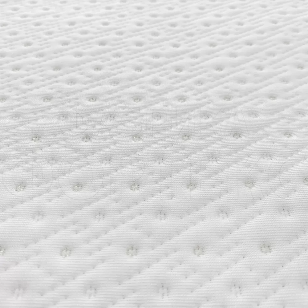 Матрасные комплектующие Матрасные ткани Трикотаж Матрасная ткань Точки X117 белый купить ОПТОМ Фортекс