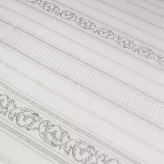 Матрасная ткань 80605 2 bord9 white-grey