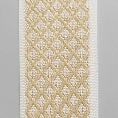 Лента окантовочная цветная AР ромб 7.2 темно-бежевая