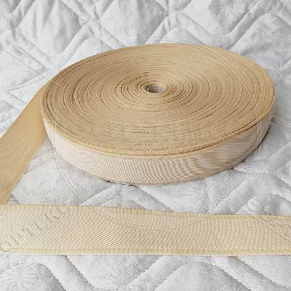 Лента окантовочная цветная Tape 6.4 золотая оптом