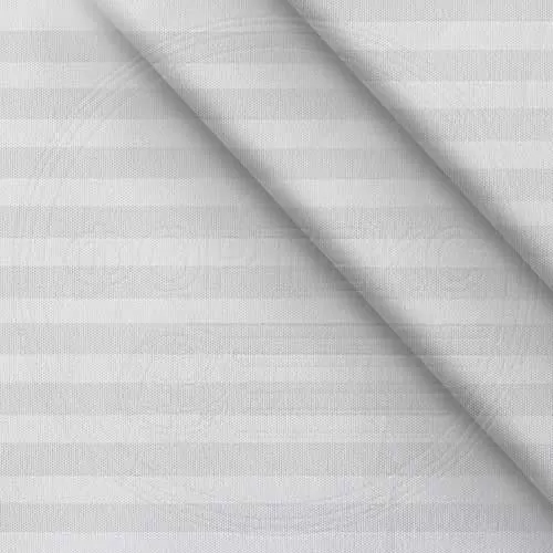 Микрофайбер набивной с жаккардом 5-2 white полоска A