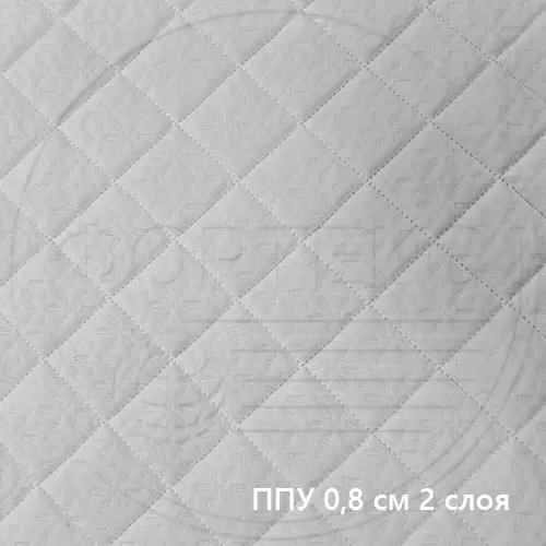 Термостежка №601 ромб, трикотаж T112-A FS, ППУ 0,8 2 слоя