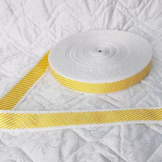 Лента окантовочная цветная A-Ос 6.3 желтая оптом
