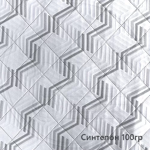 Термостежка №601 ромб, трикотаж ST 023-2-0-280 FS, синтепон 100 гр.