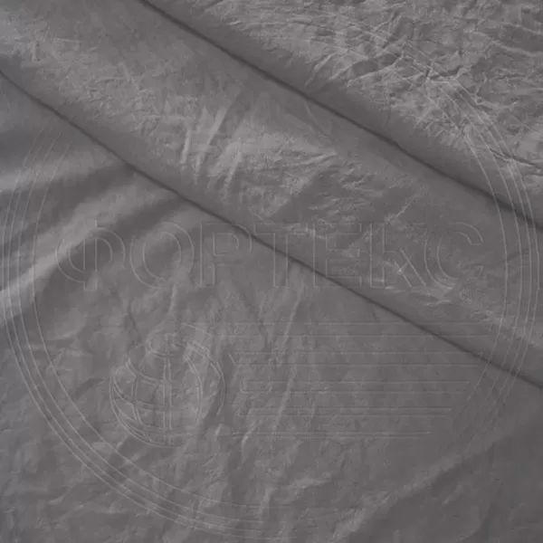 Микрофайбер мятый 5JG-Cloudburst пантон 17-1502 C серый