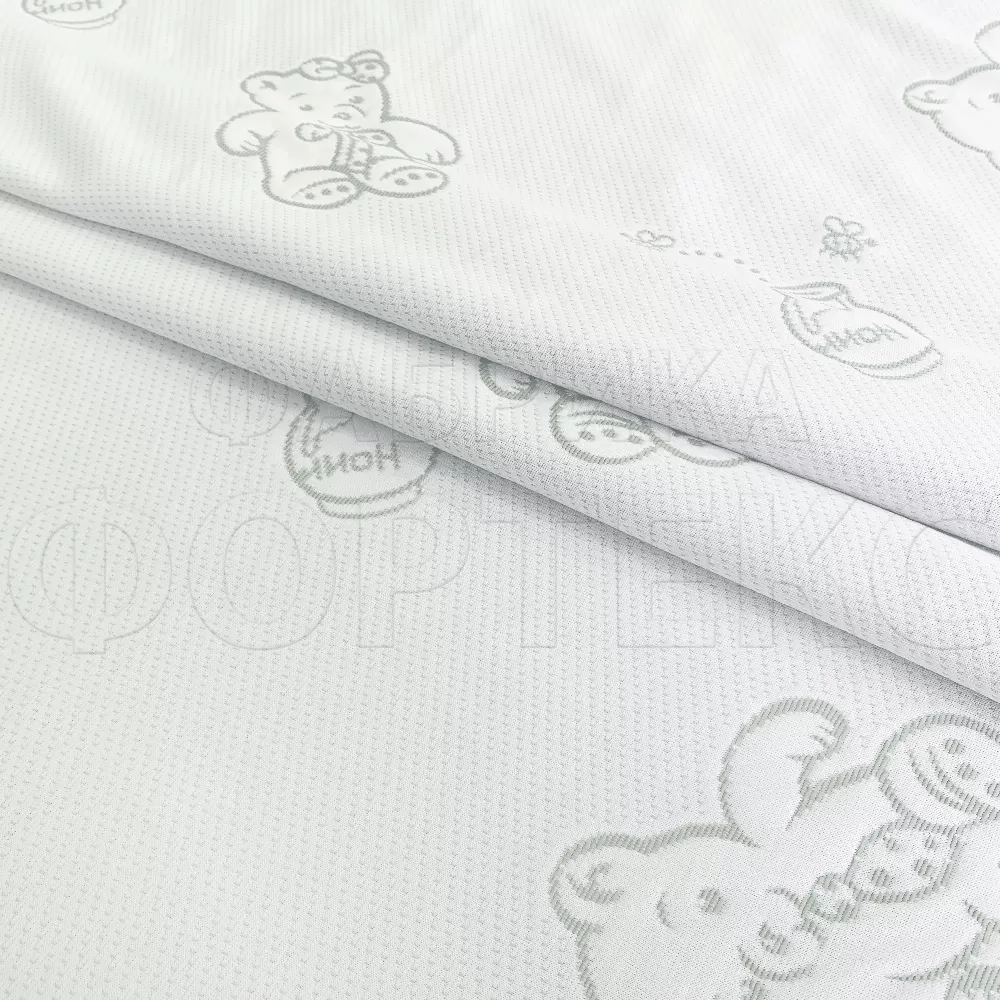 Трикотаж Фабрики Матрасная ткань X4090 mint FS купить ОПТОМ Фортекс