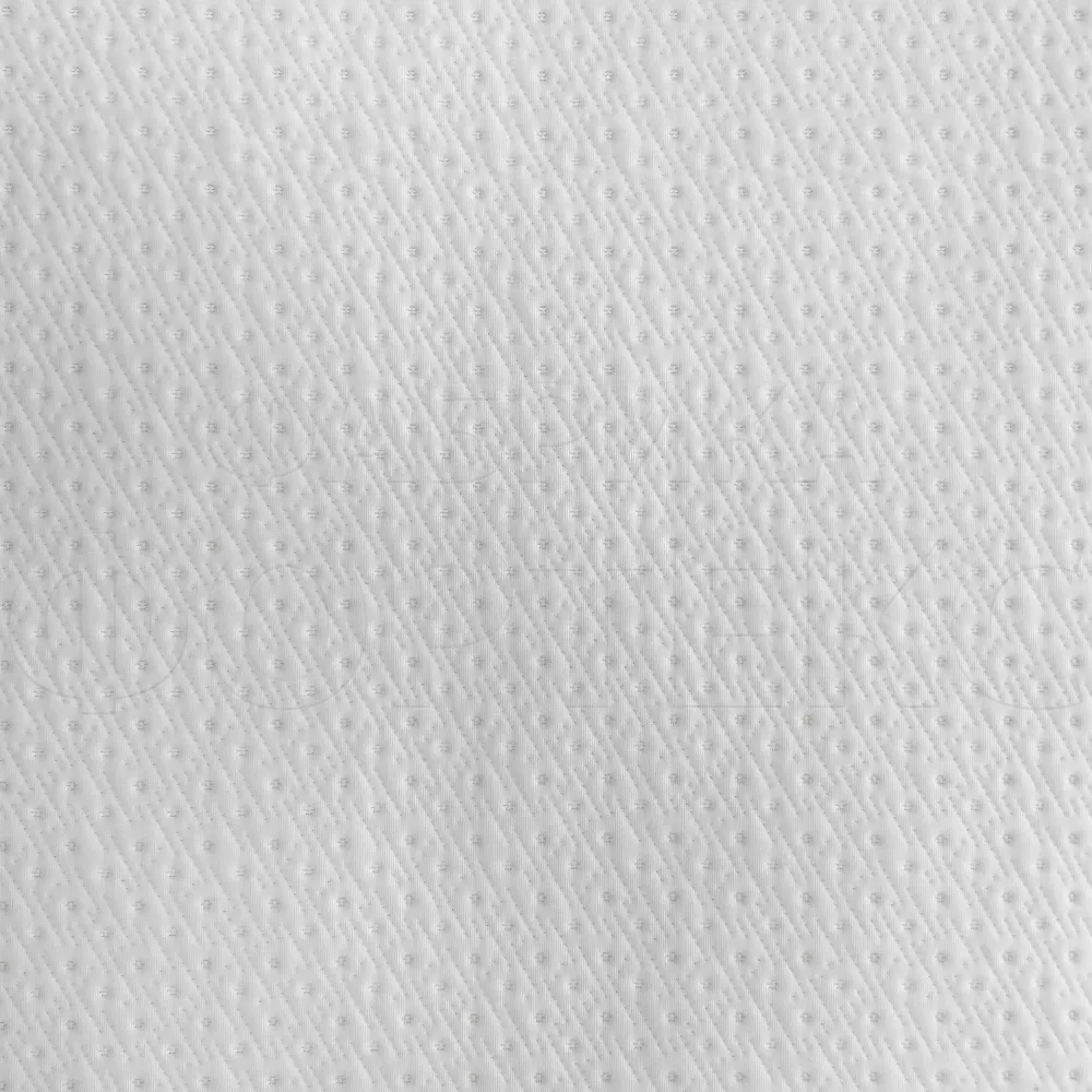 Матрасные комплектующие Матрасные ткани Трикотаж Матрасная ткань Точки X117 белый купить ОПТОМ Фортекс
