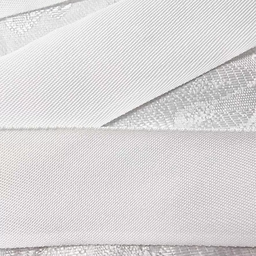 Лента окантовочная простая АА белая оптом для матрасов