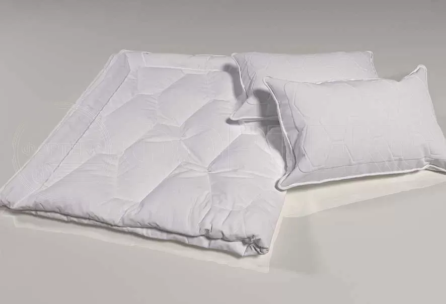 Ткань Тик полиэстер 6-White белый, без рисунка, интерьер